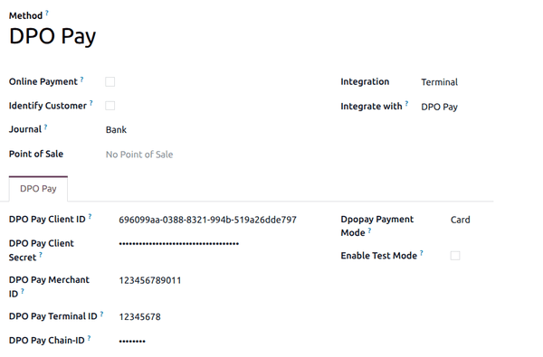 Form to create a new payment method.